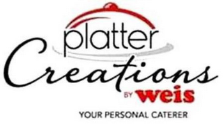 PLATTER CREATIONS BY WEIS YOUR PERSONALCATERER logo