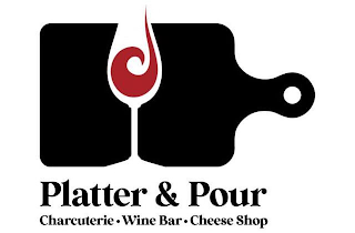 PLATTER & POUR CHARCUTERIE · WINE BAR · CHEESE SHOP logo
