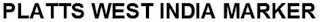 PLATTS WEST INDIA MARKER logo