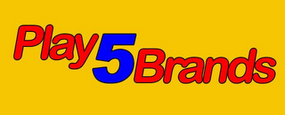 PLAY 5 BRANDS logo