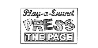 PLAY-A-SOUND PRESS THE PAGE logo