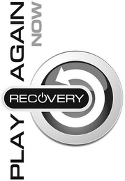 PLAY AGAIN NOW RECOVERY logo