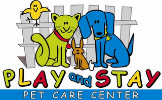 PLAY AND STAY PET CARE CENTER logo