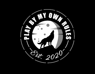 PLAY BY MY OWN RULES, EST 2020 logo