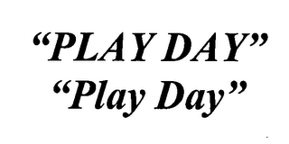 "PLAY DAY" "PLAY DAY" logo