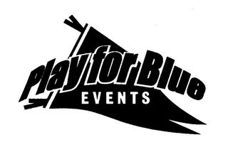 PLAY FOR BLUE EVENTS logo