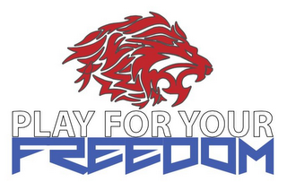 PLAY FOR YOUR FREEDOM logo