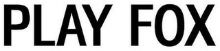 PLAY FOX logo
