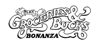 PLAY GROCERIES & BUCKS BONANZA logo
