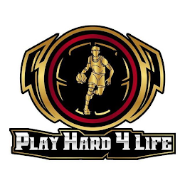 PLAY HARD 4 LIFE logo