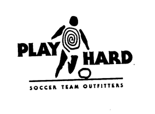 PLAY HARD SOCCER TEAM OUTFITTERS logo