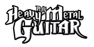 PLAY HEAVY METAL GUITAR logo