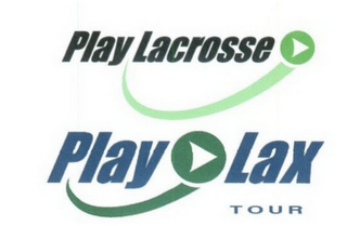PLAY LACROSSE PLAY LAX TOUR logo