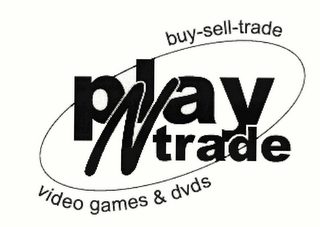 PLAY N TRADE BUY-SELL-TRADE VIDEO GAMES & DVDS logo
