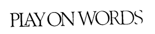 PLAY ON WORDS logo