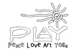 PLAY PEACE LOVE ART YOGA logo