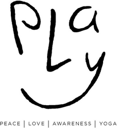 PLAY PEACE | LOVE | AWARENESS | YOGA logo