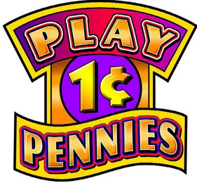 PLAY PENNIES 1¢ logo