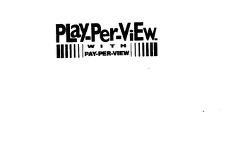 PLAY-PER-VIEW WITH PAY-PER-VIEW logo