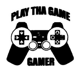 PLAY THA GAME GAMER logo