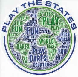 PLAY THE STATES FUN DARTS COUNTRIES PLAY WORLD STATES logo