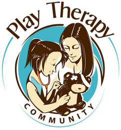 PLAY THERAPY COMMUNITY logo