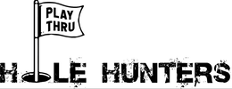 PLAY THRU HOLE HUNTERS logo