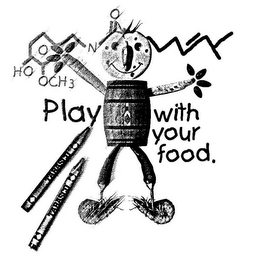 PLAY WITH YOUR FOOD. logo