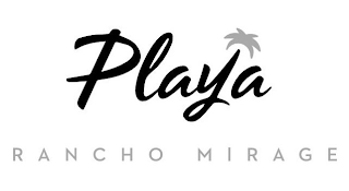 PLAYA RANCHO MIRAGE logo