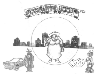 PLAYAS IN THE HOOD NEXT STOP THE HOOD PEAKING PINK FOR RENT PROJECTS logo
