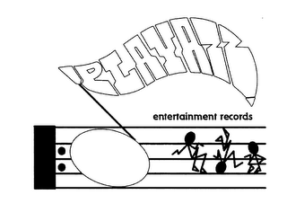PLAYAZZ ENTERTAINMENT RECORDS logo