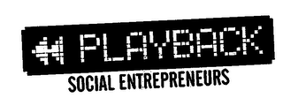 PLAYBACK SOCIAL ENTREPRENEURS logo