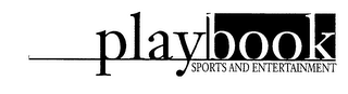 PLAYBOOK SPORTS AND ENTERTAINMENT logo