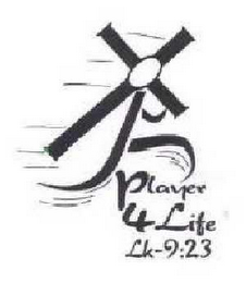 PLAYER 4 LIFE LK 9:23 logo