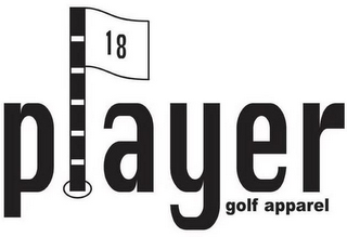 PLAYER GOLF APPAREL logo