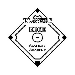 PLAYERS EDGE BASEBALL ACADEMY logo