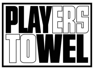 PLAYERS TOWEL PLAY WEL logo