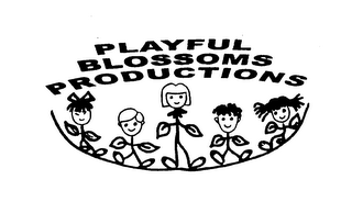 PLAYFUL BLOSSOMS PRODUCTIONS logo