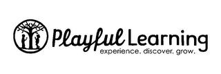PLAYFUL LEARNING EXPERIENCE. DISCOVER. GROW. logo