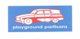 PLAYGROUND PARTISANS logo