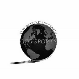 PLAYGROUND PLANET EARTH OFG SPORTS logo
