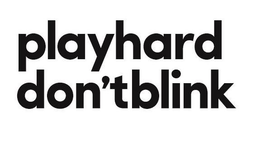 PLAYHARD DON'TBLINK logo