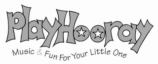 PLAYHOORAY MUSIC & FUN FOR YOUR LITTLE ONE logo