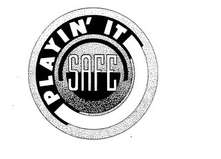PLAYIN' IT SAFE logo