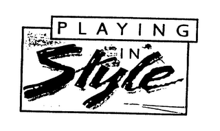 PLAYING IN STYLE logo