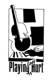 PLAYING LESS HURT logo
