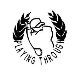 PLAYING THROUGH logo