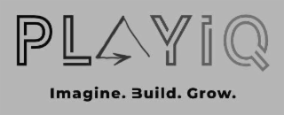 PLAYIQ IMAGINE. BUILD. GROW. logo