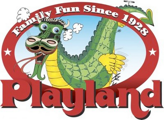 PLAYLAND FAMILY FUN SINCE 1928 logo