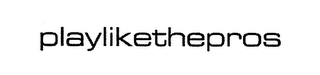 PLAYLIKETHEPROS logo